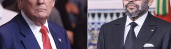 Donald Trump y el Rey Mohammed VI